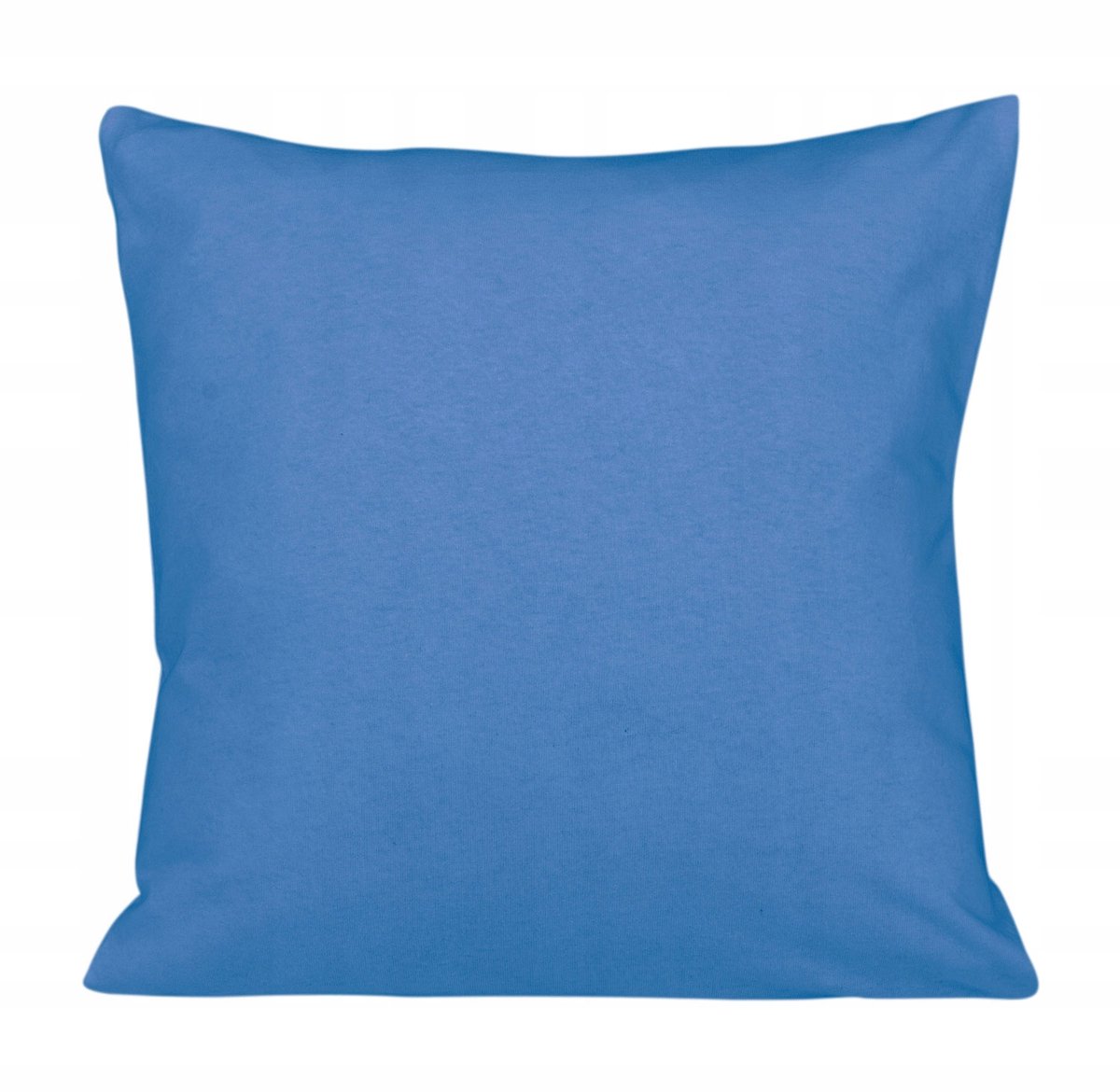 Jersey Kussensloop 40x40 cm - Zacht Katoen, Stijlvol Blauw