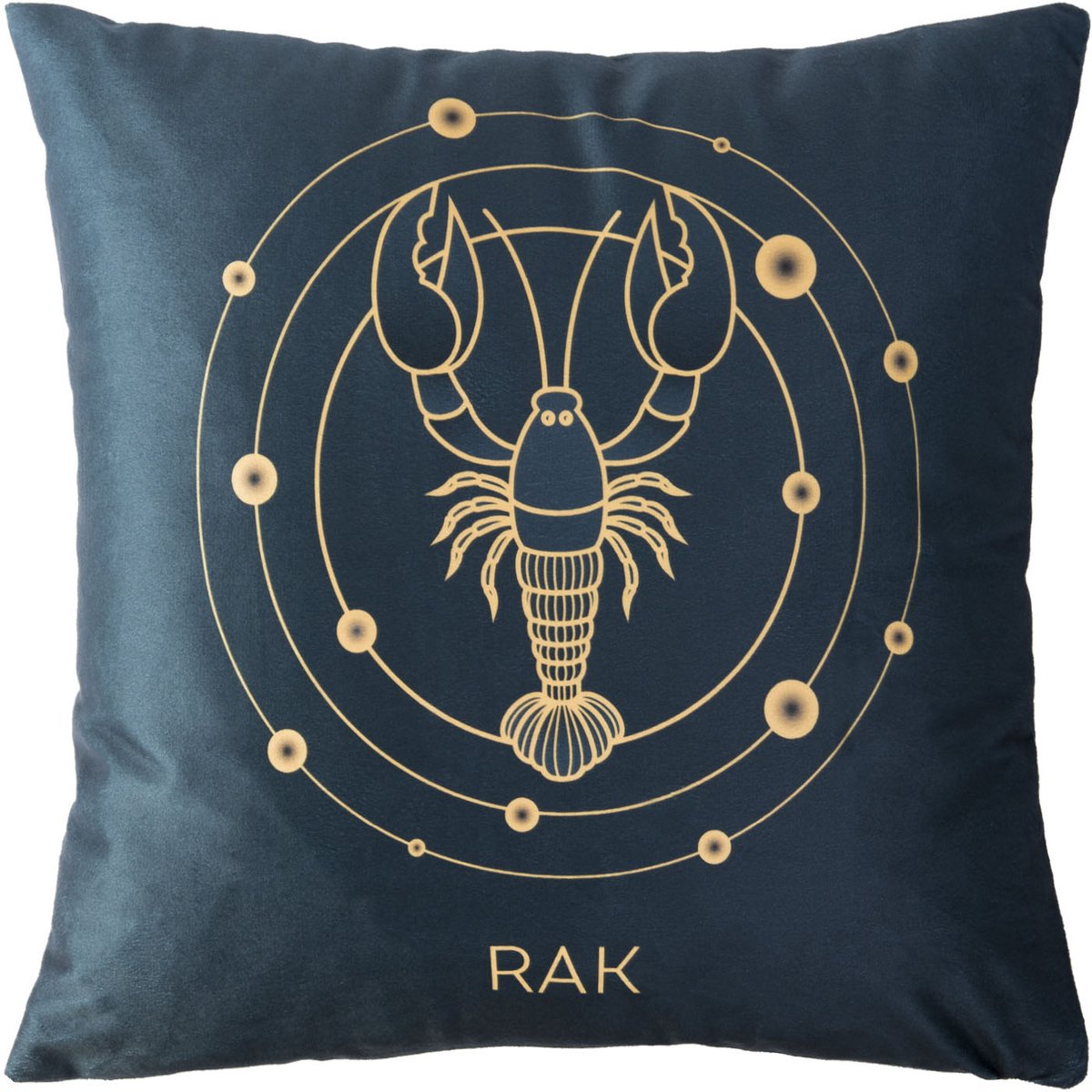 Zodiac Kreeft Kussenhoes 40x40 cm - Decoratieve Stijlvolle Hoes