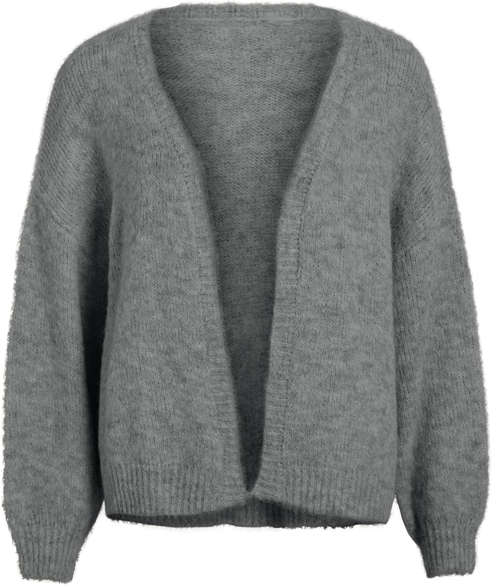 VILA - VILAMPE OPEN L/S KNIT CARDIGAN-NOOS - Dames - Cardigans