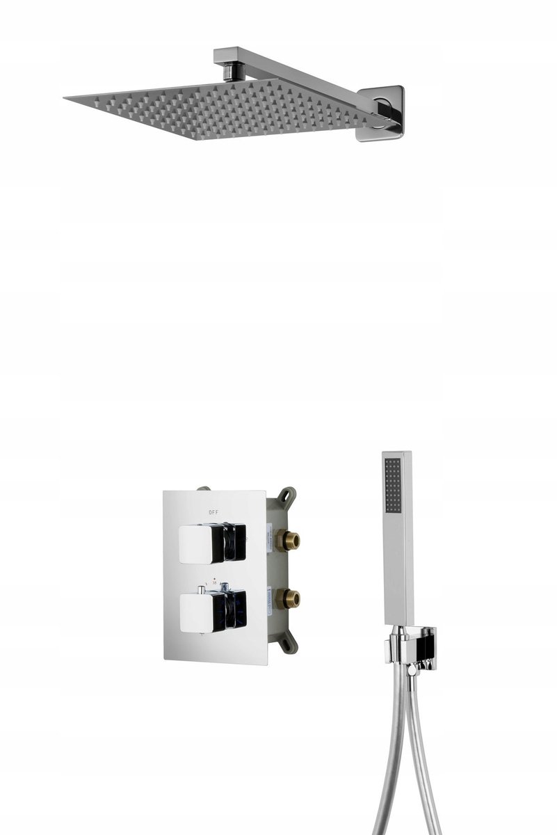 Corsan Adour Z01TCH Thermostat Doucheset Inbouw Chroom