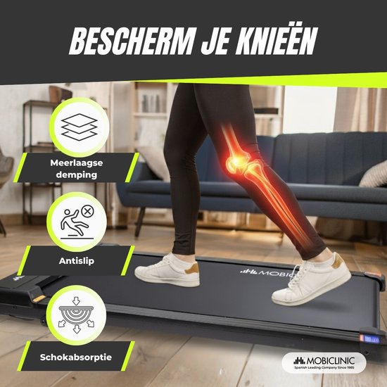 Mobiclinic Andy Loopband 8 km/u Compact Zwart - Mobiclinic - €149,95