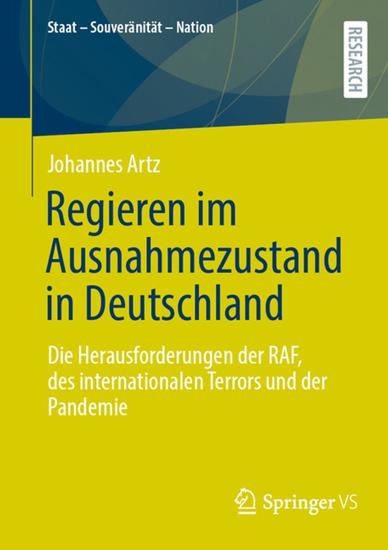 Staat – Souveränität – Nation- Regieren im Ausnahmezustand in Deutschland