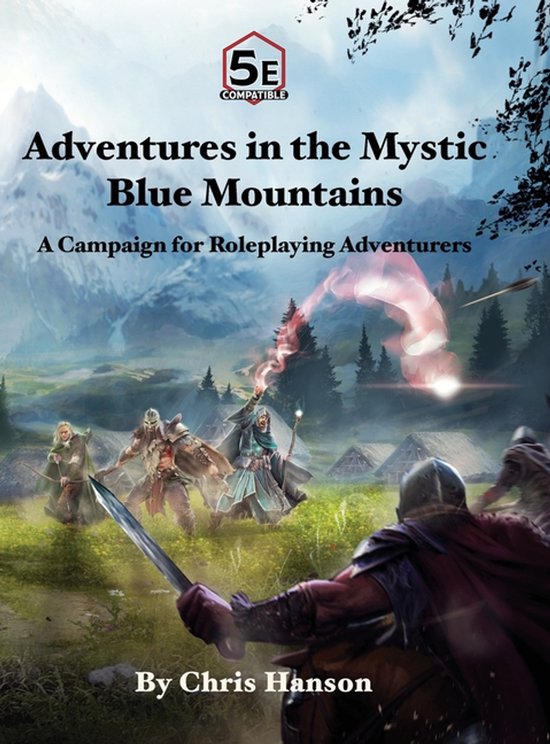 Adventures in the Mystic Blue Mountains - cover