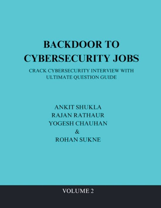 Volume- Backdoor To Cybersecurity Jobs - cover