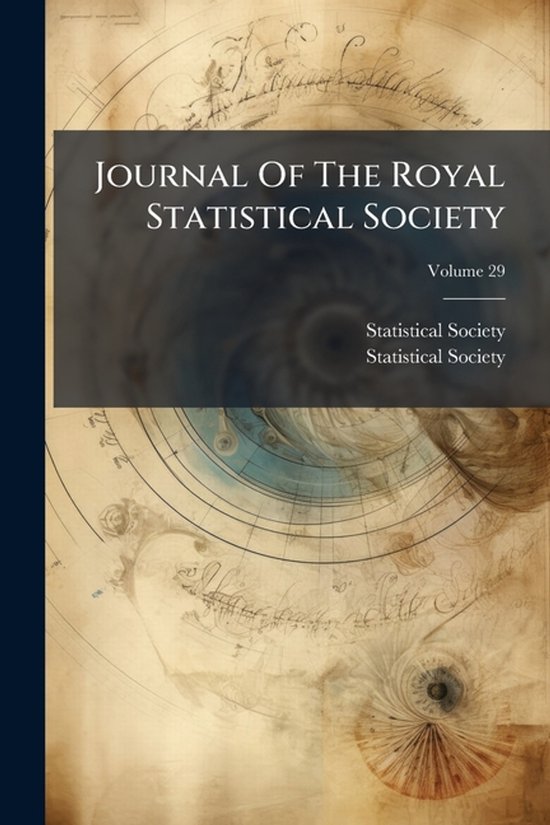 Journal Of The Royal Statistical Society - cover