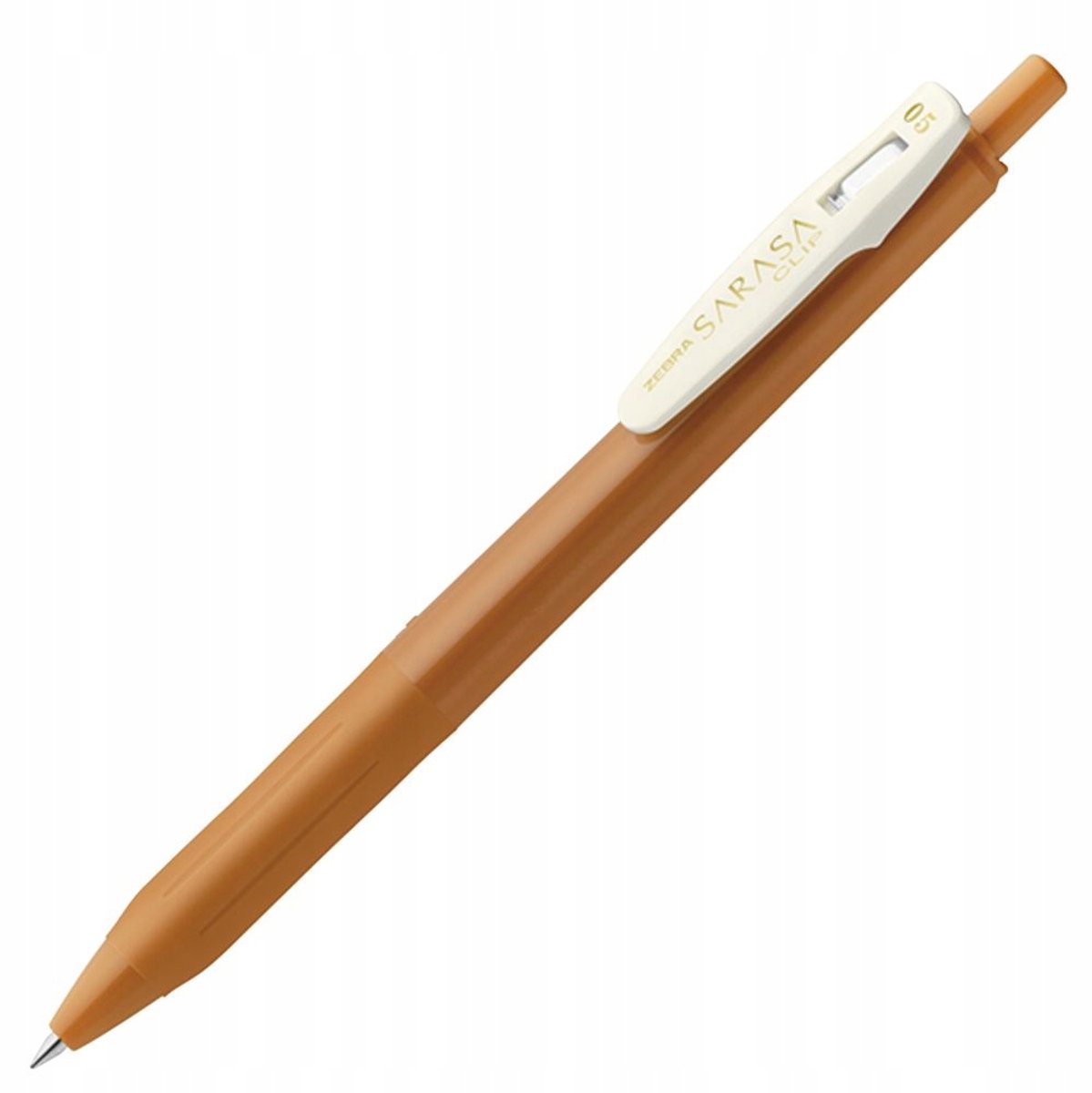 Zebra Sarasa Clip Vintage Gelpen - Camel Geel