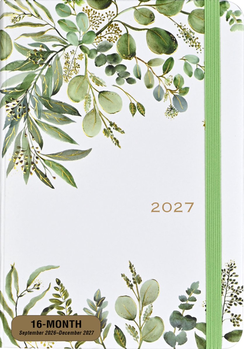 Eucalyptus Compact diary 16-mnds 2027