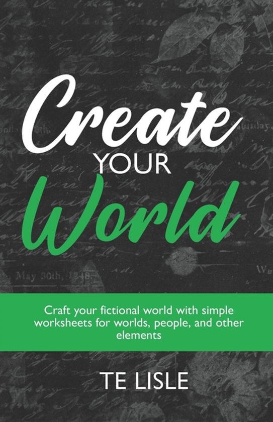 Storyteller's Workbooks- Create Your World - cover