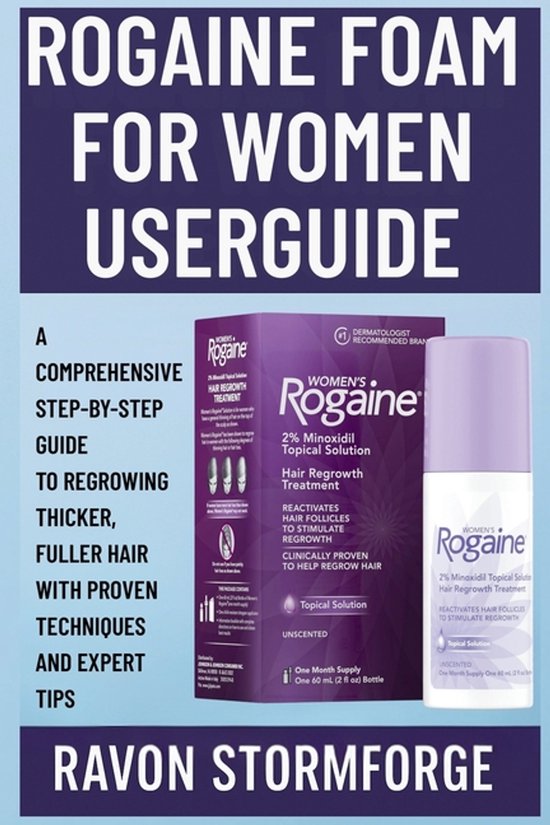 Rogaine Foam for Women Userguide - cover