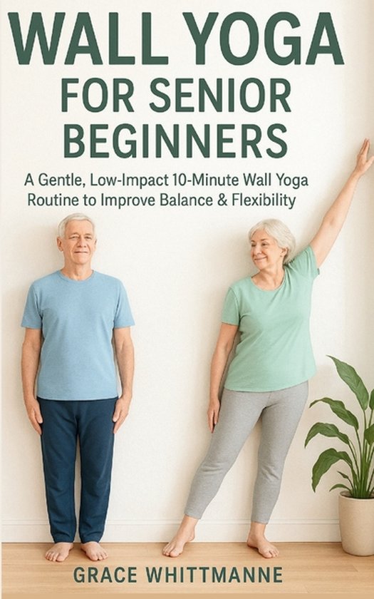 Wall Yoga for Senior Beginners - cover
