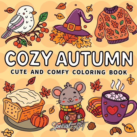 Relax and Color- Cozy Autumn - cover
