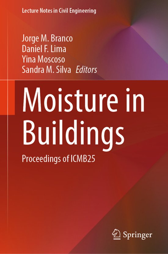 Lecture Notes in Civil Engineering776- Moisture in Buildings - cover
