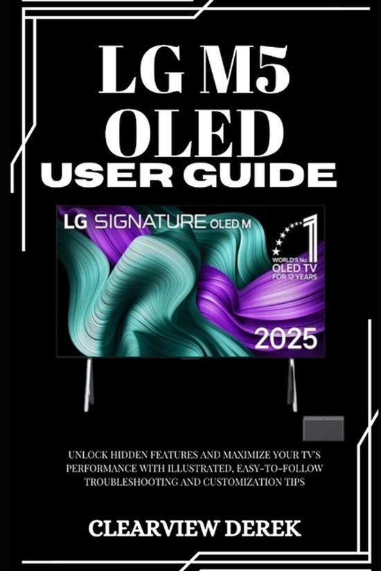 Lg M5 Oled User Guide - cover