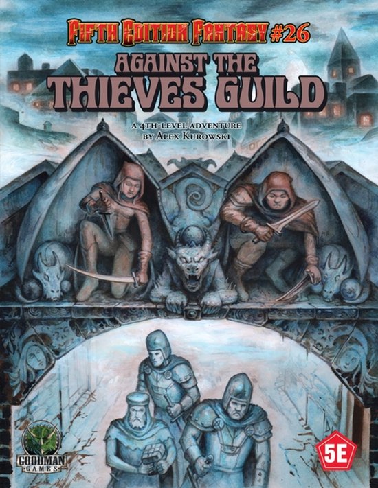 D&D 5E: Fifth Edition Fantasy #26: Against the Thieves Guild - cover