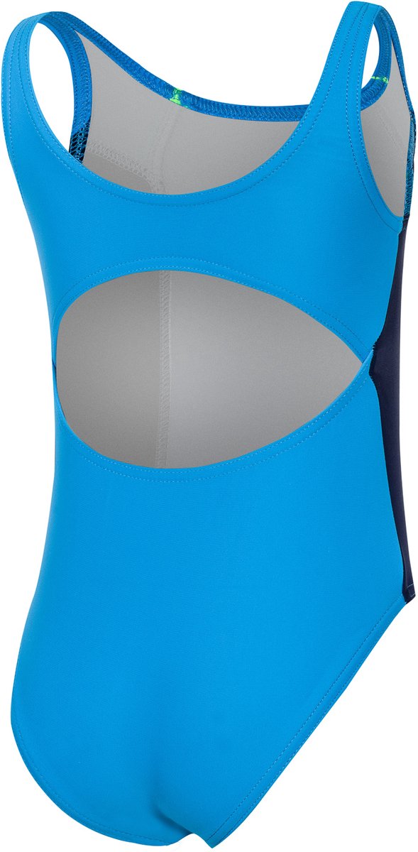 Aqua Speed Badpak Meisjes - Zwemkleding Luna Blauw met Zwart — afbeelding 2