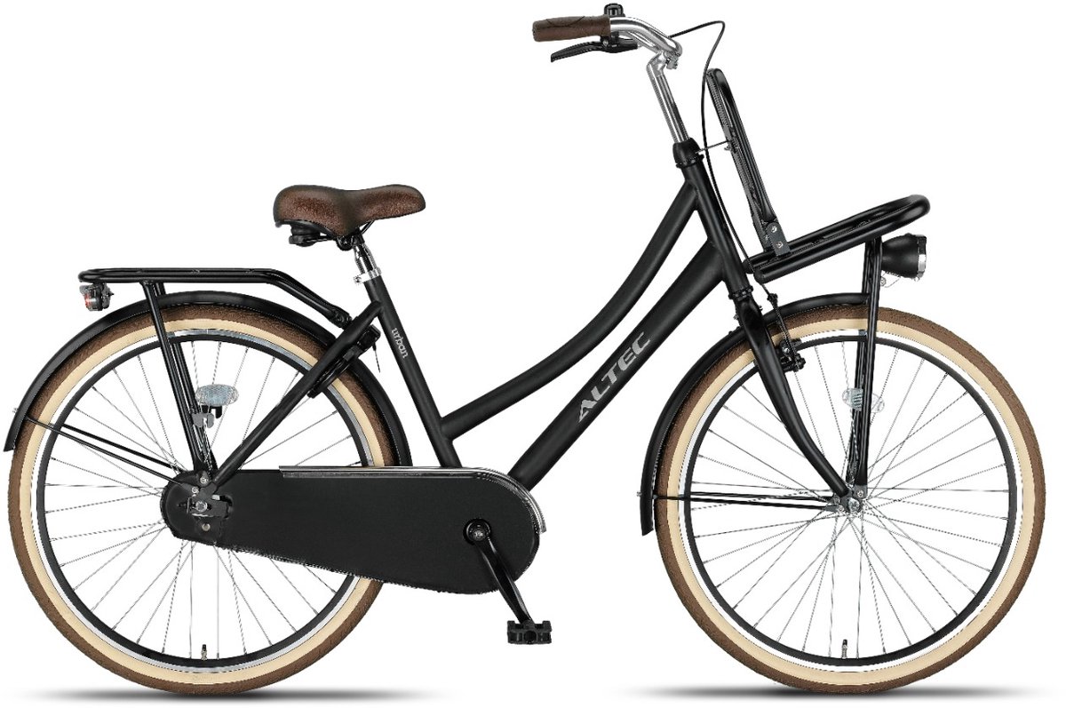 Altec Urban Transportfiets 26 inch Mat Zwart