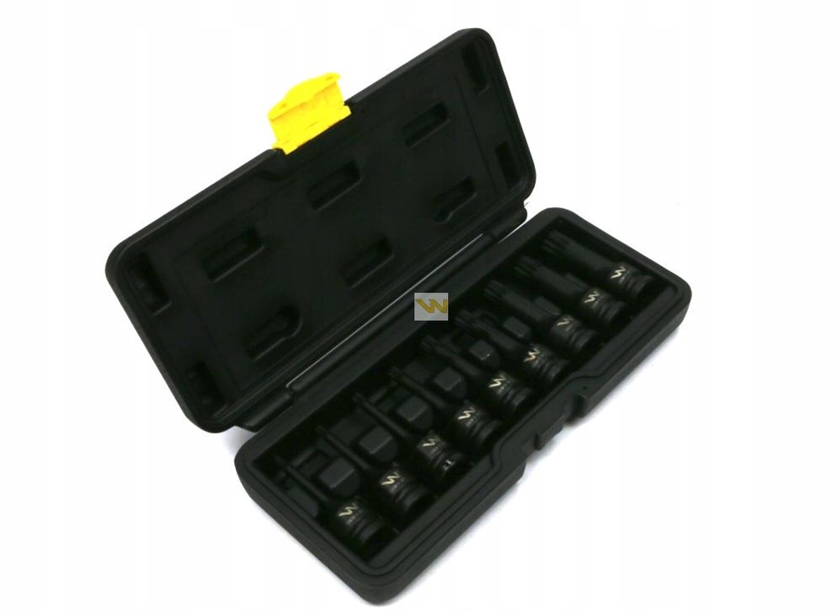 Waryński 1/2" SPLINE krachtdoppenset (9-delig)