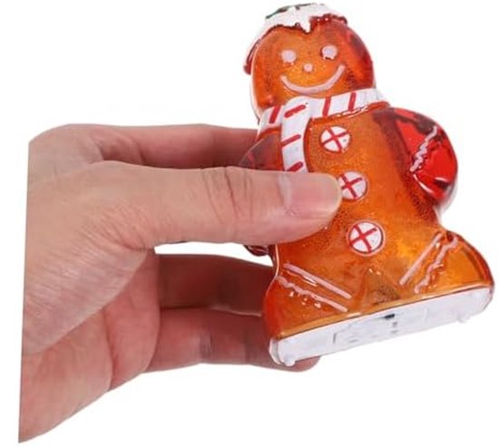 stuks LED-kerstkruidenfiguren voor binnen, tafeldecoratie, zachte nachtlampjes, creëer een feestelijke sfeer, verzacht de slaap, kerstfiguren — afbeelding 5