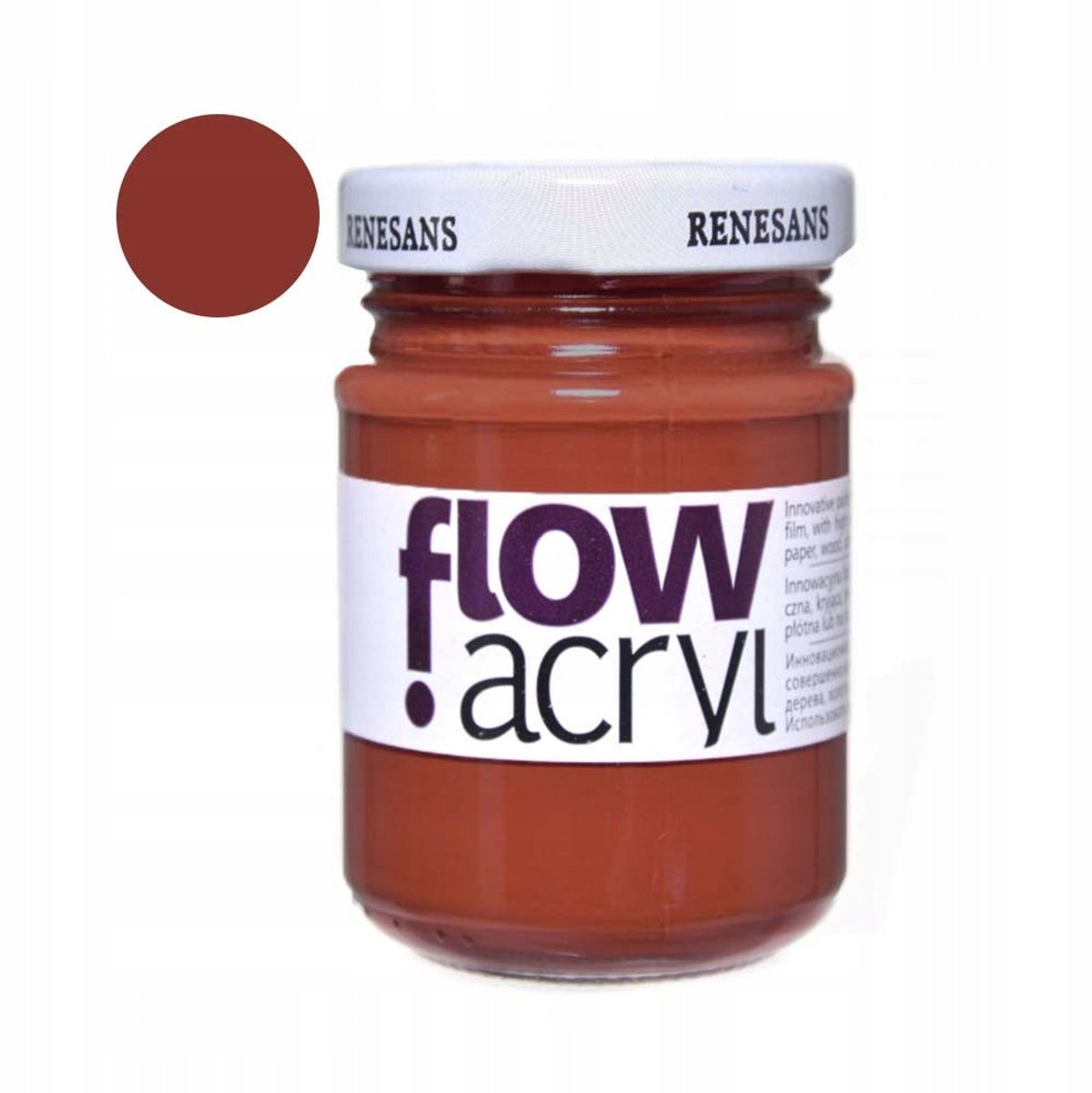 Renesans Flow Acryl Verf 110ml - 11 Rode Oker