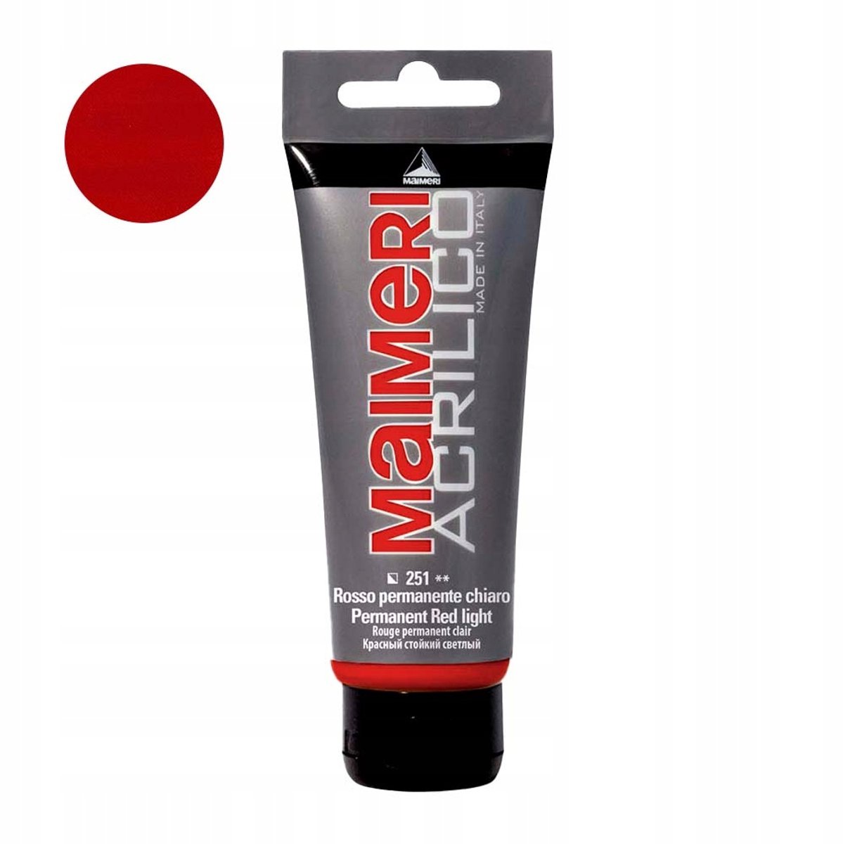 Maimeri Acrilico Acrylverf 200ml - Permanent Rood Licht