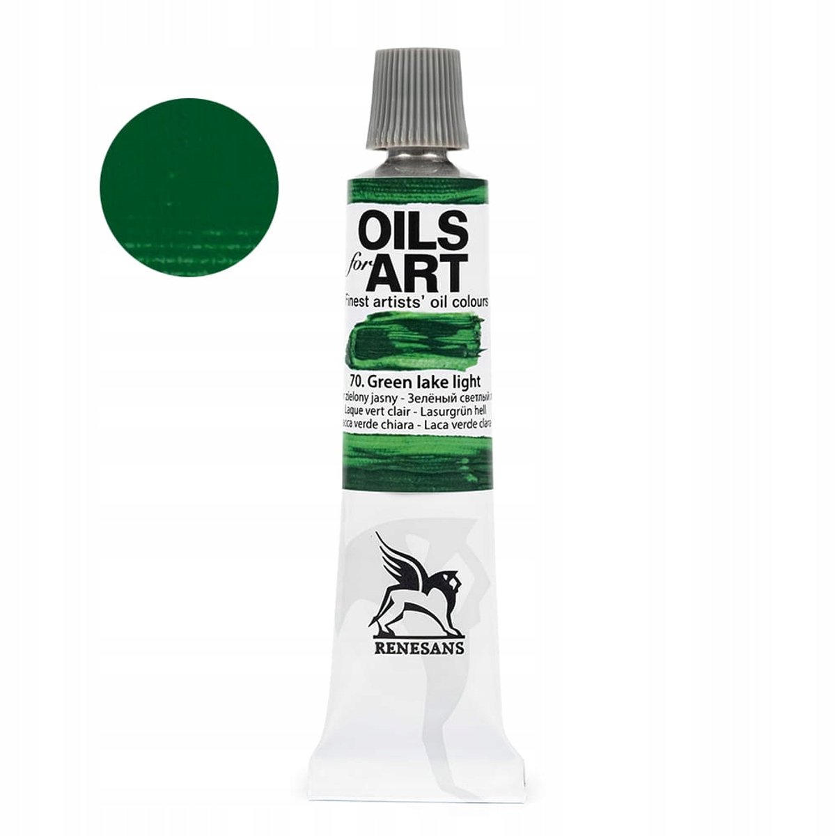 Olieverf 'Olej for Art' 20 ml - Lazur Groen Licht