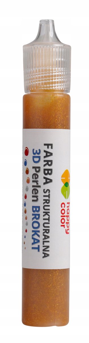 Happy Color 3D Structuurverf Glitter Goud 32ml