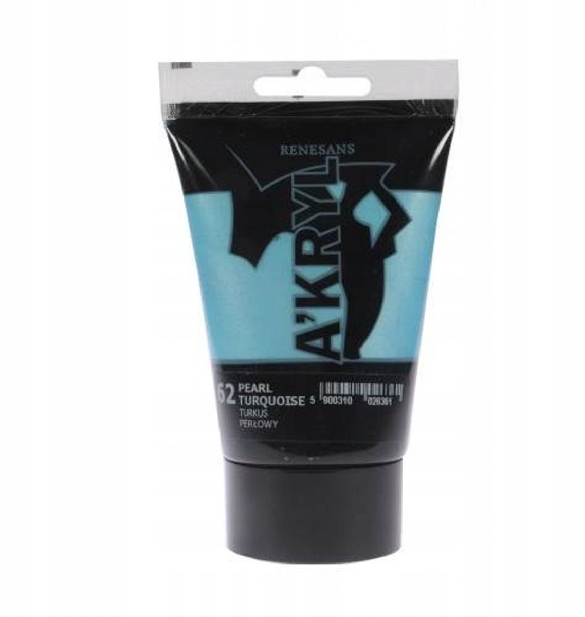 Renesans A'kryl Acrylverf 62 Parel Turquoise 100ml