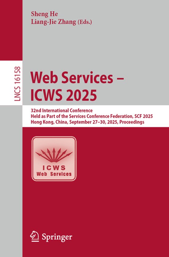 Lecture Notes in Computer Science16158- Web Services – ICW ... - cover