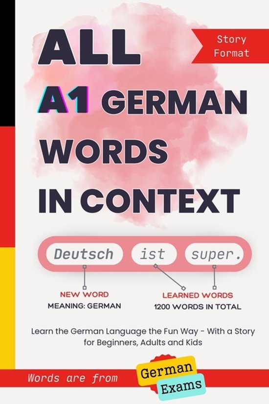 All German Words in Context- All A1 German Words in Context - cover