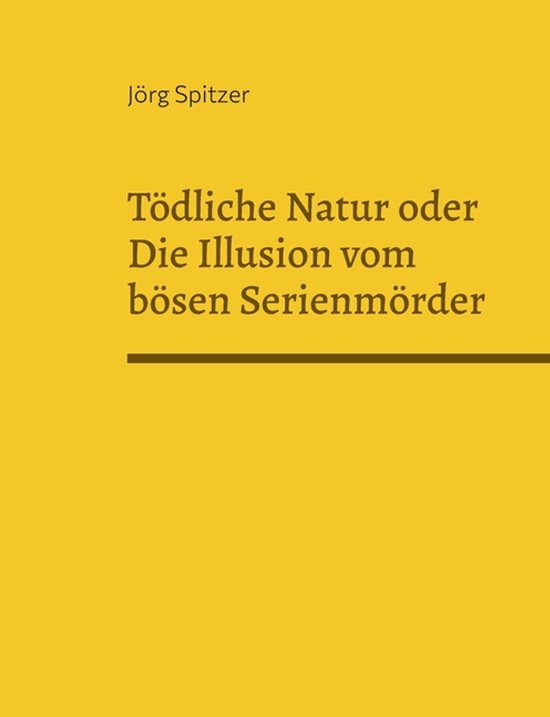 Tödliche Natur - Die Illusion vom Bösen - cover