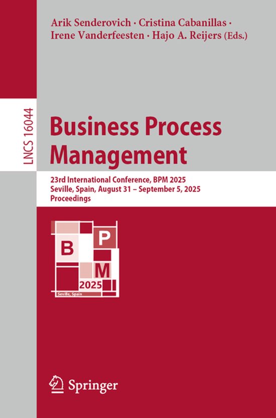 Lecture Notes in Computer Science16044- Business Process Man ... - cover