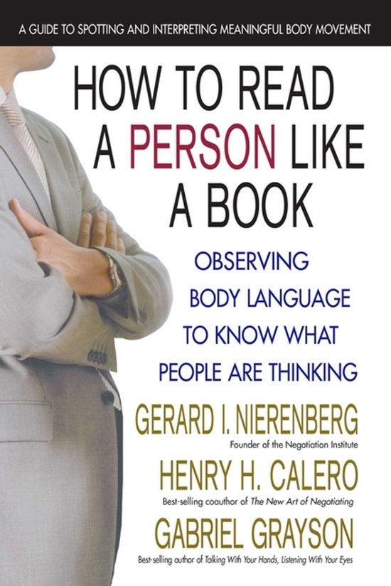 How To Read A Person Like A Book - cover
