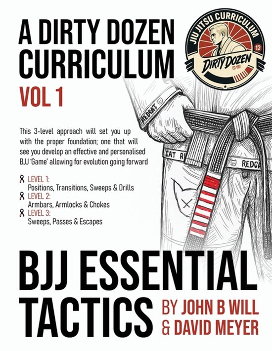 Bjj - A Dirty Dozen Curriculum- BJJ Essential Tactics - cover
