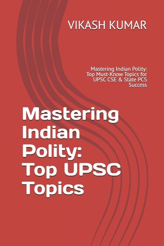 Upsc- Mastering Indian Polity - cover