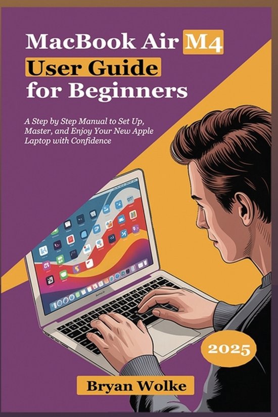 MacBook Air M4 User Guide for Beginners - cover
