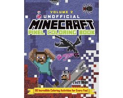 Unofficial Minecraft Pixel Coloring Book-The Unofficial Minecraft Pixel Coloring Book