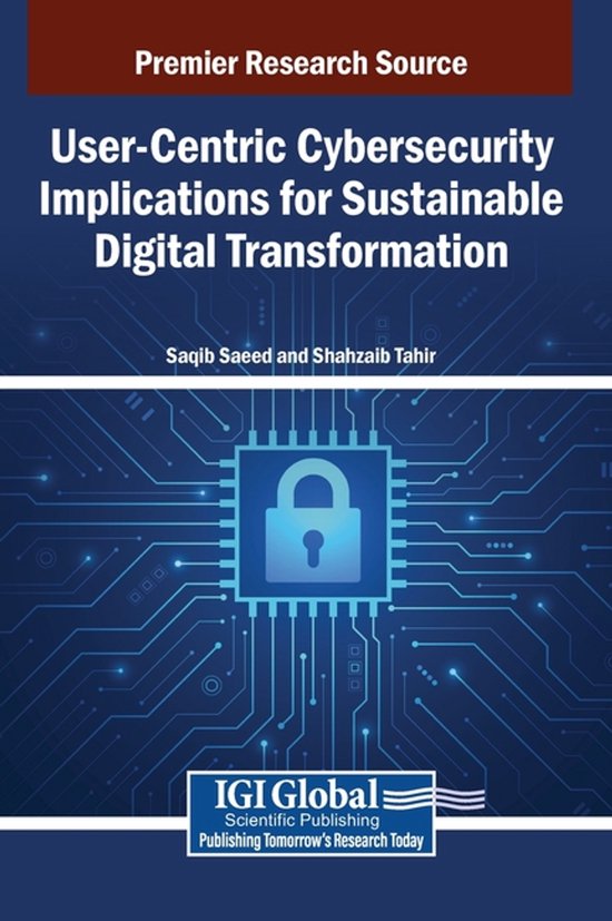 User-Centric Cybersecurity Implications for Sustainable Digi ... - cover