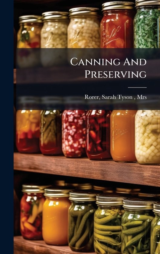 Canning And Preserving - cover