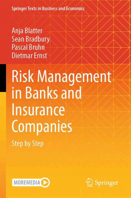 Springer Texts in Business and Economics- Risk Management in ... - cover
