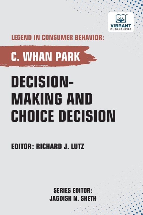 Decision-making and Choice Decision - cover