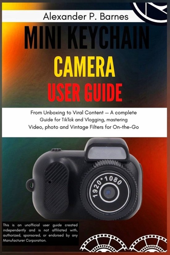Mini Keychain Camera User Guide - cover