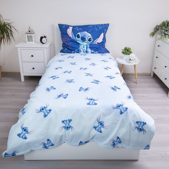 Disney Lilo & Stitch Dekbedovertrek Aloha - 140 x 200 cm + 70 x 90 cm - Katoen van Disney — afbeelding 4