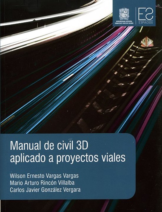 Espacios - Manual de civil 3D aplicado a proyectos viales - cover