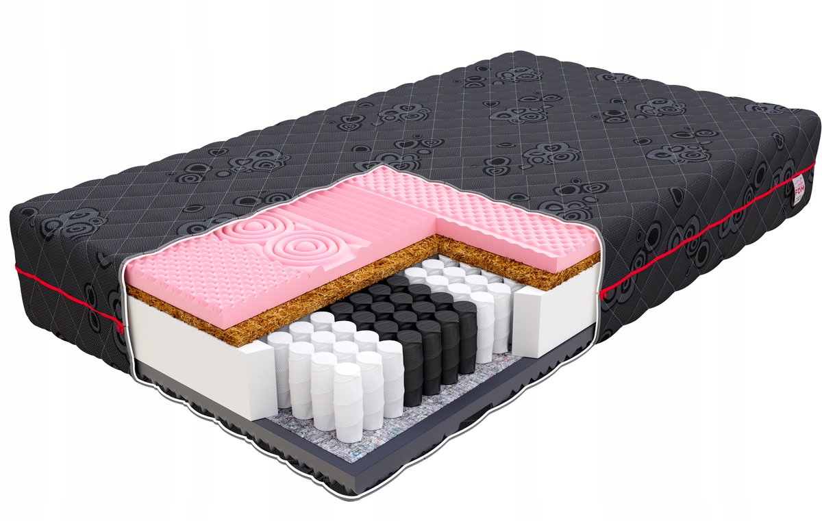FDM Salerno Pocketvering Matras 80x200 cm - Comfort & Ondersteuning