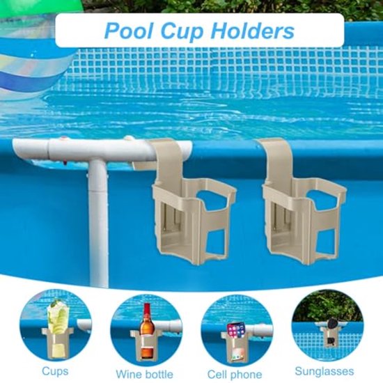 Pool rim cup holder (4 pieces) — afbeelding 5