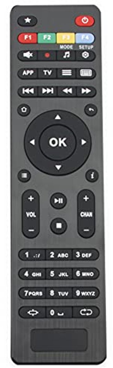 ALLIMITY Afstandsbediening Vervang voor MAG IPTV TV Box 250 254 255 256 257 260 261 270 275 322 350 352 420 424 242W3 322W1 420W1