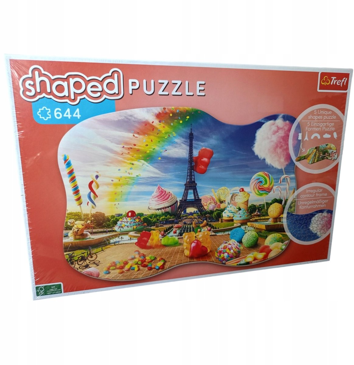 Puzzel Zoet Parijs 644 Stukjes - Vormgegeven