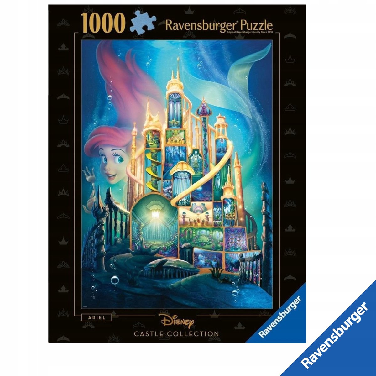 Ravensburger Puzzel 1000 Stukjes Disney Ariel Collectie
