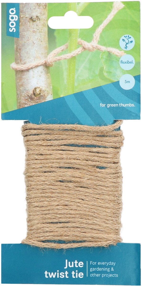 SOGO Twist draad 5m Jute ijzerdraad