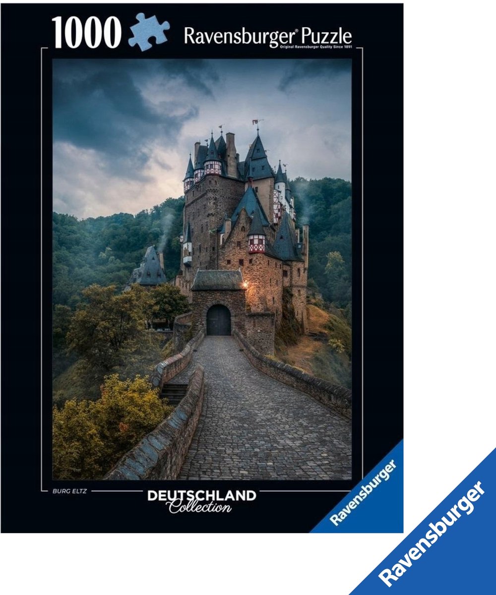Ravensburger Puzzel 1000 Stukjes Kasteel Eltz Deutschland Collectie